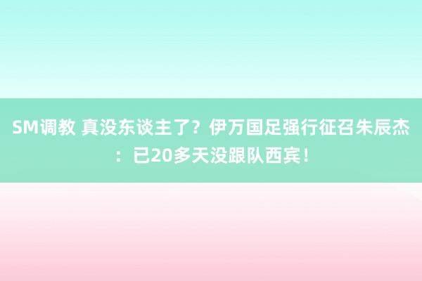 SM调教 真没东谈主了？伊万国足强行征召朱辰杰：已20多天没跟队西宾！