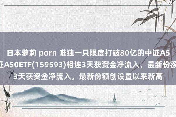 日本萝莉 porn 唯独一只限度打破80亿的中证A50ETF——吉祥中证A50ETF(159593)相连3天获资金净流入，最新份额创设置以来新高