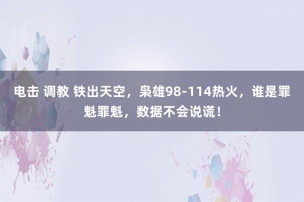 电击 调教 铁出天空，枭雄98-114热火，谁是罪魁罪魁，数据不会说谎！